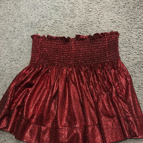 Queen of sparkles swing shorts red - Picture 3 of 5